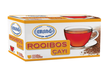 Keşfedin Ersağ Rooibos Çayı'nı – Güney Afrika'dan gelen, antioksidan zengini, kafeinsiz ve her anınıza doğal lezzet katmayı vaat eden bir çay